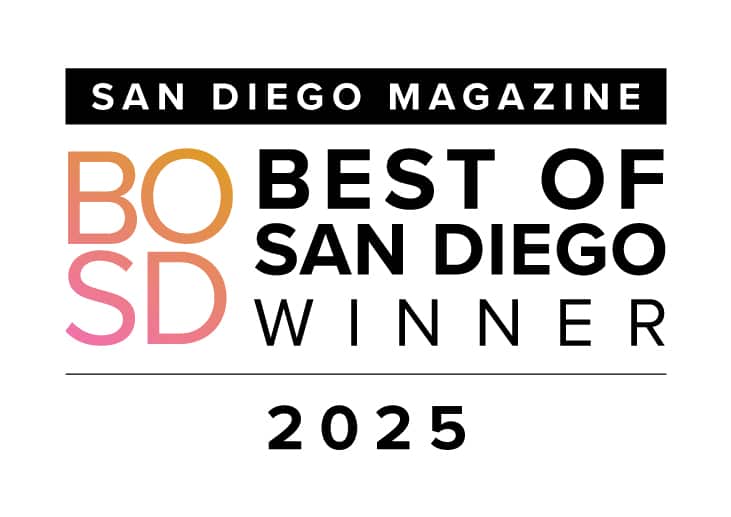 Best of San Diego award winner 2025